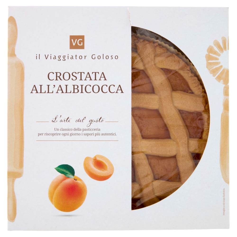 Crostata all'Albicocca il Viaggiator Goloso